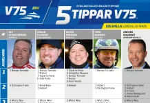 Fem tippar V75 till Solvalla Lördag 26 mars 2022 fem tippar v75 v12 solvalla 26 mars 2022