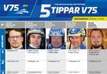 Fem tippar V75 till Bergsåker Lördag 2 april 2022 fem tippar v75 v13 bergsaker 2 april 2022