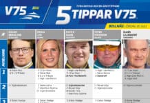 Fem tippar V75 till Bollnäs 30 juli 2022 fem tippar v75 v30 bollnas 30 juli 2022