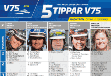 Fem tippar V75 till HAGMYREN 10 september 2022 fem tippar v75 v36 hagmyren 10 september 2022