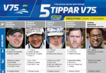 Fem tippar V75 till ESKILSTUNA 12 november 2022 fem tippar v75 eskilstuna 221112
