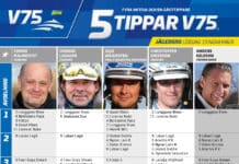 Fem tippar V75 till Jägersro 19 november 2022 fem tippar v75 v46 jagersro 19 november 2022