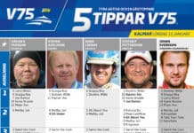 Fem tippar V75 till KALMAR 13 januari 2024 Fem tippar V75 till KALMAR 13 januari 2024
