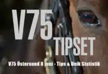 V75 Östersund 8 juni 2024 – Tips & Unik Statistik v75tipset ostersund 8 juni 2024