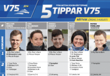 Fem tippar V75 till Rättvik 3 augusti 2024 fem tippar v75 2024