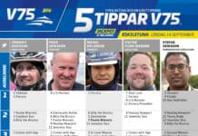 Fem tippar V75 till Eskilstuna 14 september 2024 Fem tippar V75 till Eskilstuna 14 september 2024