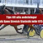 V75 Tips + Unik Open Stretch Statistik inför ÅBY 28 september 2024 v75tipsaby28sept2024