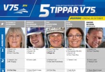 Fem tippar V75 till Jägersro 21 oktober 2024 Fem tippar V75 till Jägersro 21 oktober 2024