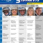 Fem tippar V75 till JÄGERSRO 23 november 2024 Fem tippar V75 till Jägersro 23 november 2024