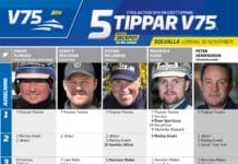 Fem tippar V75 till Solvalla 30 november 2024 Fem tippar V75 till Solvalla 30 november 2024