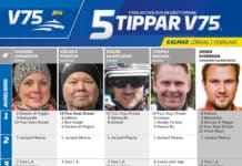 Fem Tippar V75 till KALMAR 1 februari 2025 Fem Tippar V75 till KALMAR 1 februari 2025