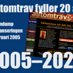 Alltomtrav.info fyller 20 år idag! aot jubileum 2025