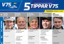Fem tippar V75 till TINGSRYD 7 juni 2025 Fem tippar V75 till TINGSRYD 7 juni 2025