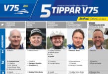 Fem tippar V75 till Årjäng 12 juli 2025 Fem tippar V75 till Årjäng 12 juli 2025