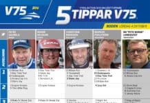 Fem tippar V75 till BODEN 4 oktober 2025 fem tippar v75 v40 scaled