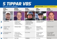 Fem tippar V85 till Eskilstuna 15 november 2025 fem tippar v85 v46 scaled