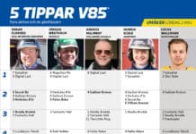 Fem tippar V85 UMÅKER 2 maj 2026