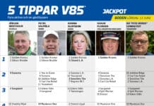 5 Tippar V85 till BODEN 13 juni 2026