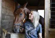 Blågul prägel på Hambletonian – försökssegrar till Lorentzon och Melander anette lorentzon 1 1440x960 jpeg