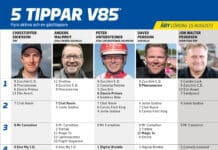 Fem tippar V85 till ÅBY 15 augusti 2026