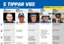 Fem tippar V85 till ROMME 22 augusti 2026