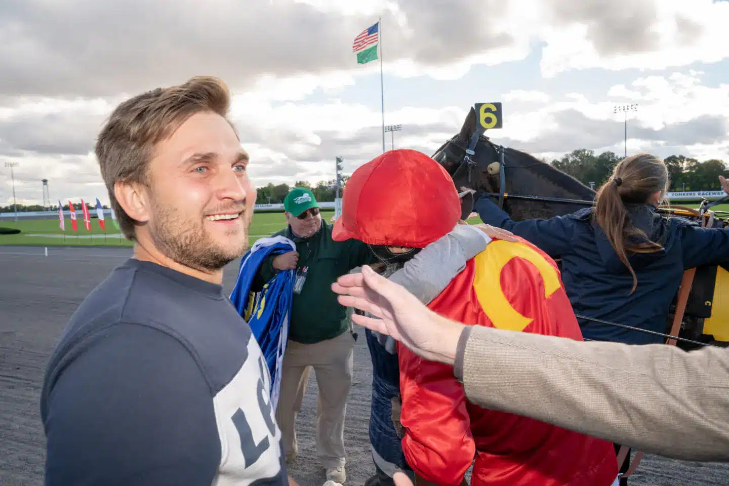 Målfoto och löpningsrekord när Melander vann Hambletonian