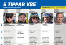 Fem tippar V85 till FÄRJESTAD 19 september 2026