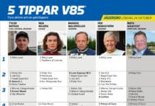 5 Tippar V85 JÄGERSRO lördag 24 oktober 2026 5 Tippar V85 JÄGERSRO lördag 24 oktober 2026